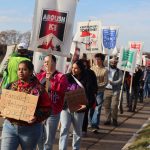 Demonstrators Protest at New ICE Detention Center in Milwaukee
