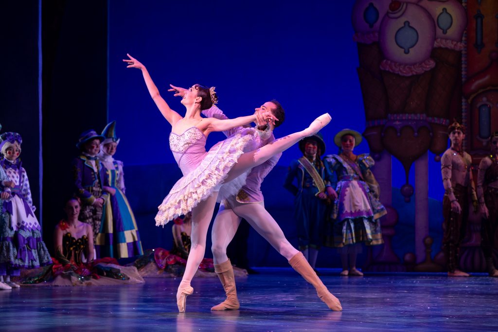 Marie Harrison-Collins and Randy Crespo-Nutcracker, 2024. Photo by Rachel Malehorn.