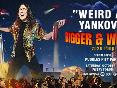 “Weird Al” Yankovic Announces “Bigger & Weirder” Tour with a Fiserv Forum Date on Saturday, Oct. 17