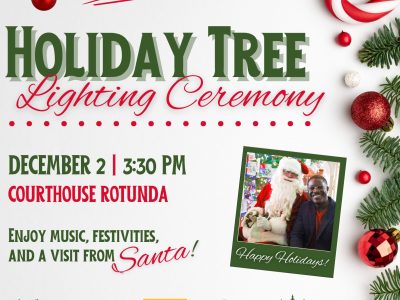 Milwaukee County Executive David Crowley Invites Residents to Annual Tree Lighting Ceremony