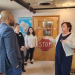 On Campaign Trail, Barnes Pushes State-Funded Universal Child Care