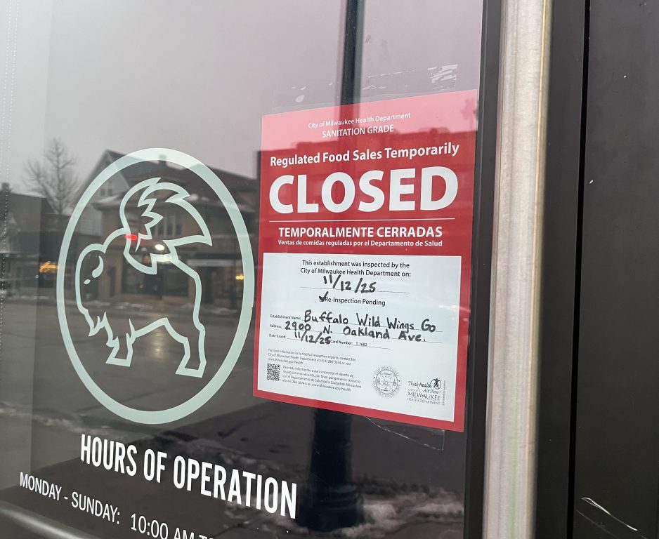 Buffalo Wild Wings GO, 2900 N. Oakland Ave. Photo taken Dec. 18, 2025 by Sophie Bolich.