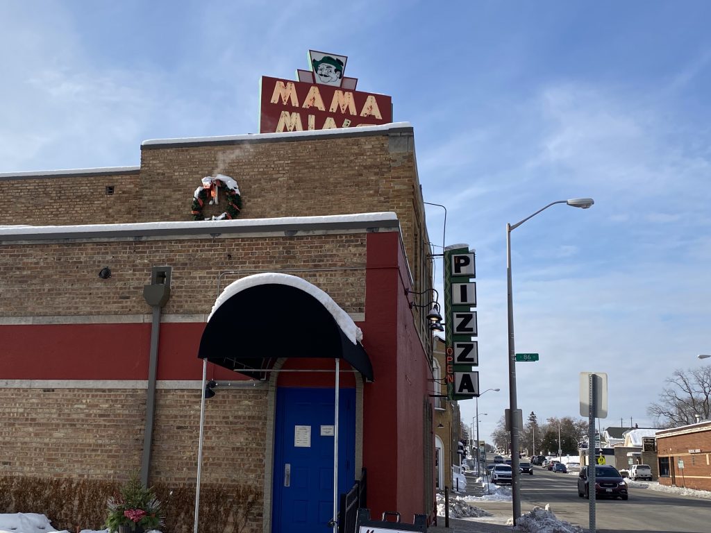 Mama Mia's. Photo taken Dec. 5, 2025 by Cari Taylor-Carlson.