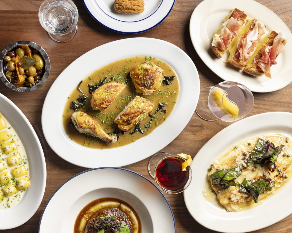 Menu selections from Cassis. Photo by Kevin J. Miyazaki.