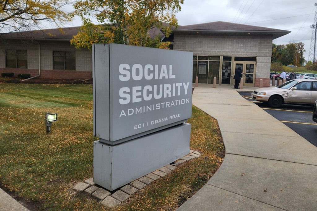 The Madison Social Security Administration field office. The federal Administration for Children and Families is calling on states, including Wisconsin, to stop diverting Social Security and other federal benefits that are supposed to be made available to foster children. (Wisconsin Examiner photo)