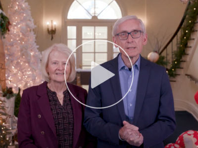 Gov. Evers, First Lady Host Virtual Tour of 2025 Holiday Decorations at the Wisconsin Executive Residence