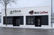 Rendering of BLK Coffee and Eban Salon Suites, 2126 W. Fond du Lac Ave. Image courtesy of Adella Deacon.