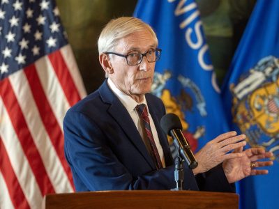 Evers Says State Surplus Can Fund Both Schools and Property Tax Relief