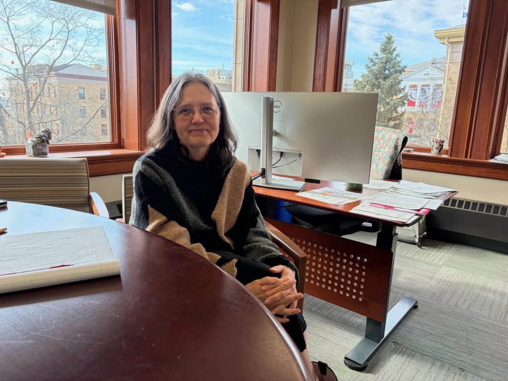 Kimber WIlkerson is the project director of the Teacher Residency Program at UW-Madison. Corrinne Hess/WPR