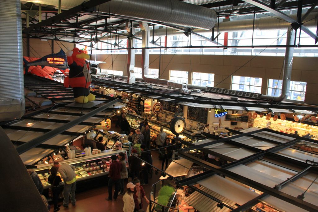 St. Paul Fish Company’s location is seen inside the Milwaukee Public Market. Photo courtesy of Daniel X. O’Neil (CC BY 2.0)