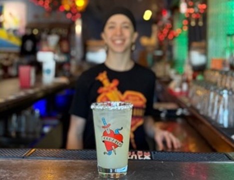 Non-alcoholic margarita. Photo courtesy of Cafe Corazon.