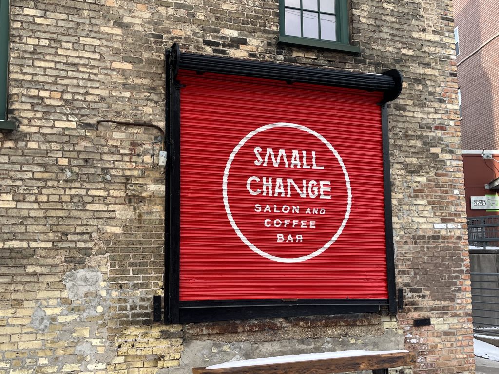 Small Change Salon and Coffee Bar, 2625 S. Greeley St. Photo taken Jan. 27, 2026 by Sophie Bolich.