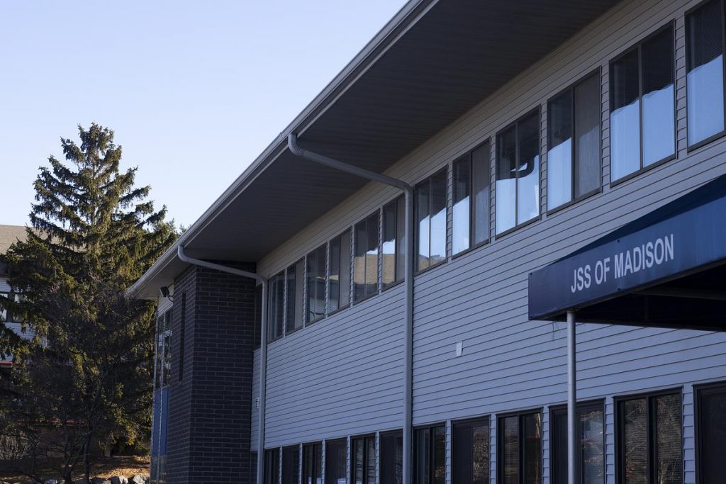 The offices of Jewish Social Services of Madison are shown in Madison, Wis., Dec. 19, 2025. The nonprofit laid off refugee resettlement staff after the Trump administration halted most refugee admissions. (Joe Timmerman / Wisconsin Watch)