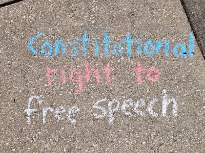 Muskego Man Fights Charge for Writing ‘Jan. 6’ on Sidewalk With Chalk