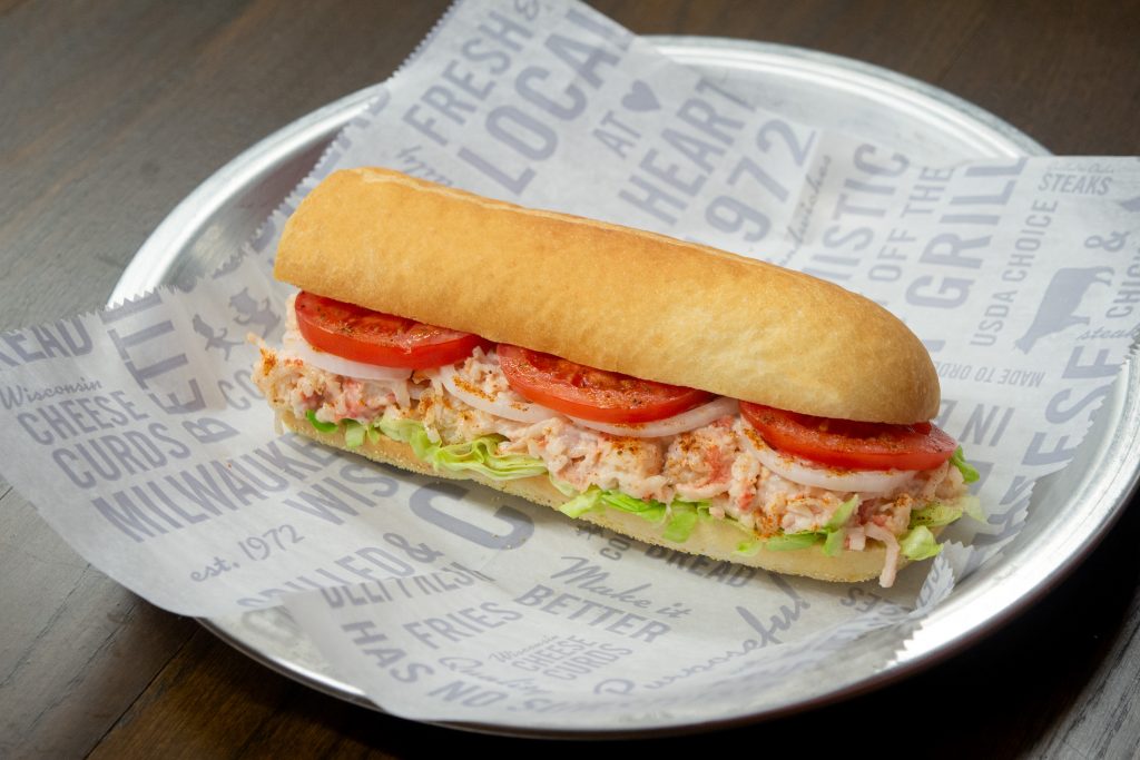 Lobster Salad Sub Photo courtesy of Cousins Subs®