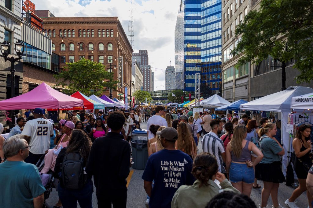 Milwaukee Night Market. Photo courtesy of the Westown Association.