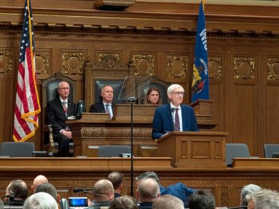 Vos Backs Off Demand to Repeal Evers’ 400-Year Veto