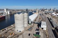 The Agricultural Maritime Export Facility. Photo by Urban Milwaukee staff.