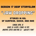 Deaf Stories Project StorySlam