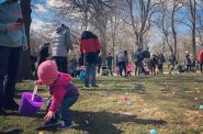 Humboldt Park Easter Egg Hunt. Photo courtesy of Humboldt Park Friends.