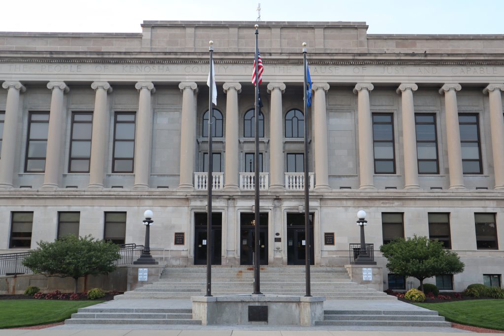 Kenosha County courthouse. (Photo by Isiah Holmes/Wisconsin Examiner)