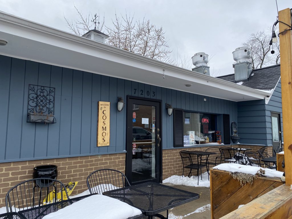 Cosmos Café. Photo by Cari Taylor-Carlson.