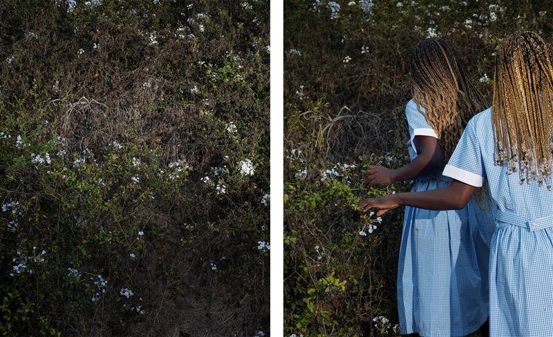 Widline Cadet (Haitian, b. 1992), Si Ou Ta Dwe Bliye Wout Lakay Ou (Lè Tout Limyè Yo Etenn) (Should You Forget Your Way Home (When All The Lights Go Off) (detail), 2021. Inkjet print. 40 × 64 in. (101.6 × 162.56 cm). Christine A. Symchych and James P. McNulty. © Widline Cadet