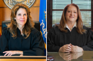 Judge Chris Taylor (left) and Judge Maria Lazar (right) are running for the Wisconsin Supreme Court in 2026.  Courtesy of the campaigns