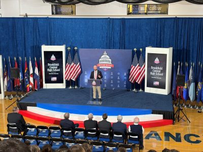 History Rocks Tour Draws Protests At Brookfield Central High School