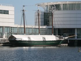 Denis Sullivan at Discovery World. Photo by Jeramey Jannene.