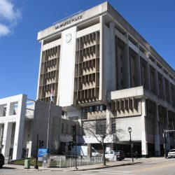 Milwaukee Police Administration Building. Photo by Jeramey Jannene.
