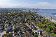 Bay View and the Milwaukee skyline. Photo by Urban Milwaukee staff.