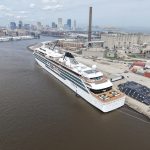 First Cruise Ship of Record-Breaking Season Steams Into Port