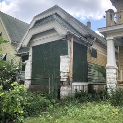 Boarded up home at 3363 N. 24th Pl. Photo by Jeramey Jannene.