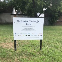 Dr. Lester Carter Jr. Park at 3076-3078 N. 24th Pl. Photo by Jeramey Jannene.