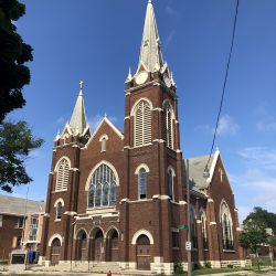 Emmaus Evangelical Lutheran Church at 2802 N. 23rd St. Photo by Jeramey Jannene.