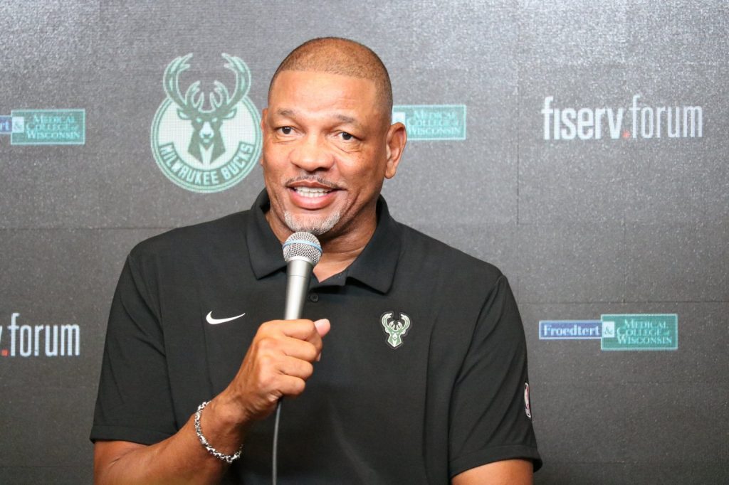 Doc Rivers. Photo taken Sept. 30, 2024 by Sophie Bolich.