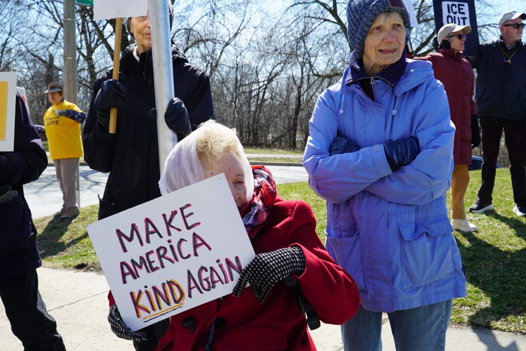 East Side Seniors for Democracy. Photo by Luis Mora.