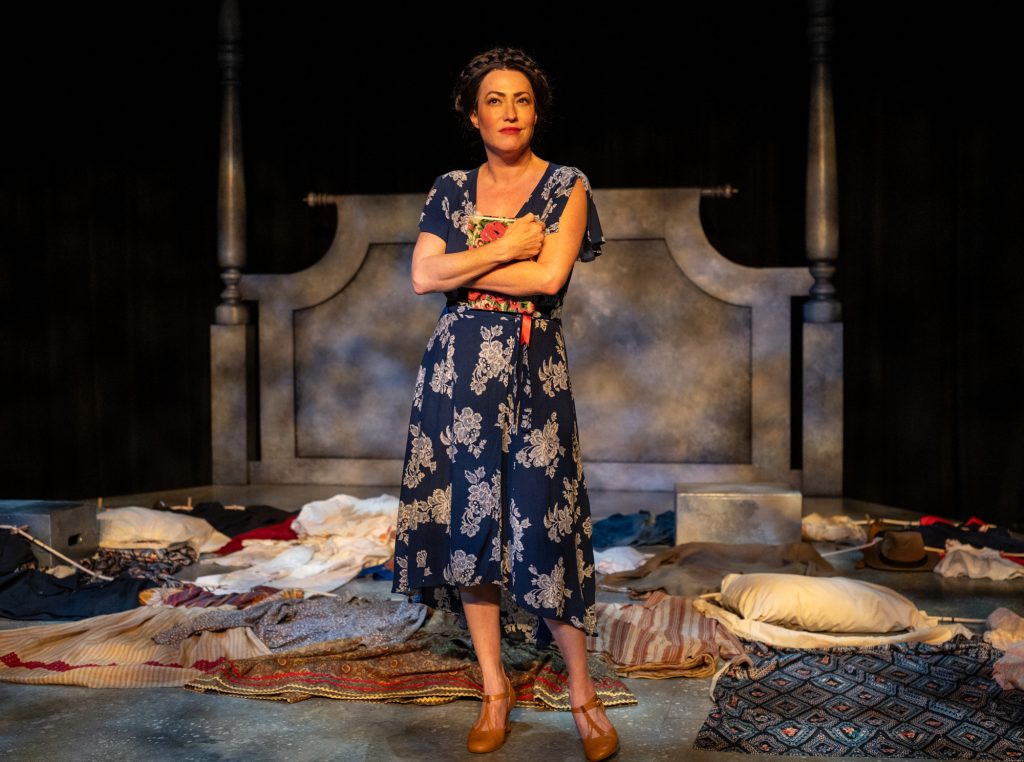 Milwaukee Repertory Theater presents Frida…A Self Portrait in the Herro-Franke Studio Theater April 3 – May 17, 2026 featuring Vanessa Severo. Photo by Michael Brosilow.
