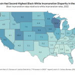 Wisconsin Prisons Have Nation’s Second Highest Black-White Disparity