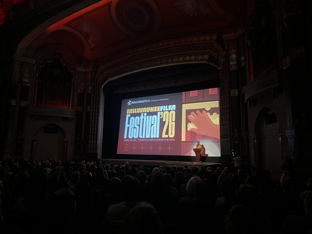 Susan Kerns starts the 2026 Milwaukee Film Festival. Photo by Jeramey Jannene.