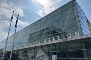 The Milwaukee Intermodal Station is located in downtown Milwaukee. Evan Casey/WPR