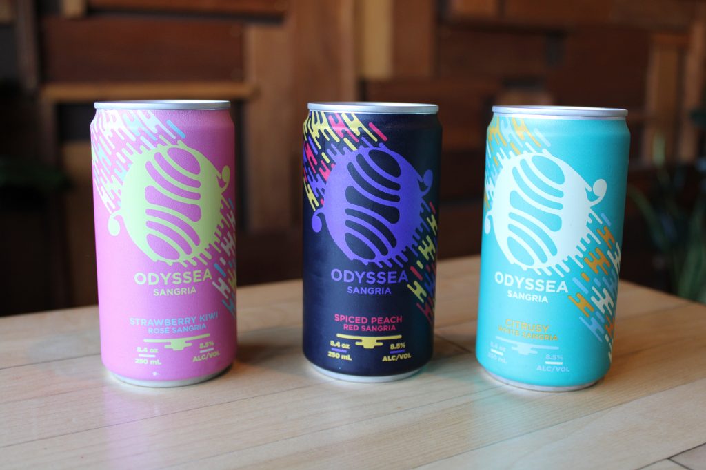 Odyssea Sangria. Photo courtesy of Gathering Place Brewing Compnany.
