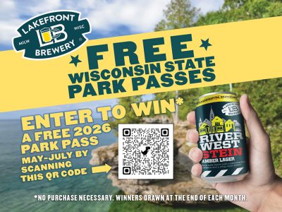 Lakefront Brewery Launches Partnership With Friends of Wisconsin State Parks With a “Parks Crowler” Fundraising Campaign