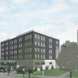 Austin Commons. Rendering by Eppstien Uhen Architects.