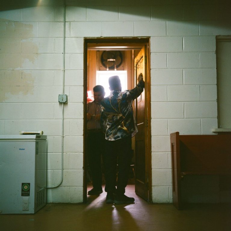 Mohamed Anwar, co-founder, president and executive director of the Burmese Rohingya Community of Wisconsin, left, prepares for the first day of Ramadan on Feb. 18, 2026, in Milwaukee.