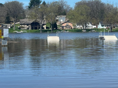 DNR Closes Newville Boat Launch Along the Rock River Due to Flooding