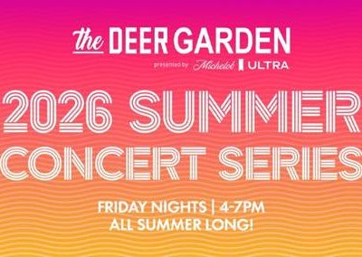 2026 Summer Concert Series to Bring Local Artists to the Deer Garden Presented by Michelob Ultra on Fridays Starting June 5