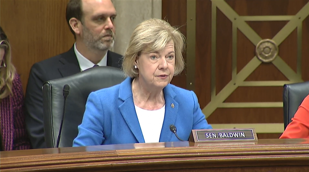 Photo from Baldwin's office.