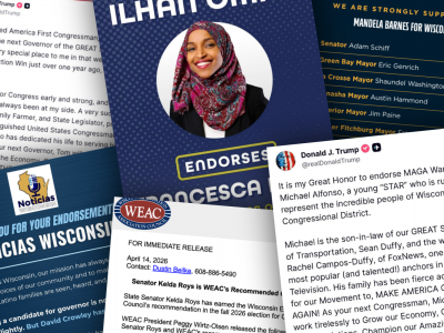 Candidates Tout Endorsements as WI Primary Season Heats Up